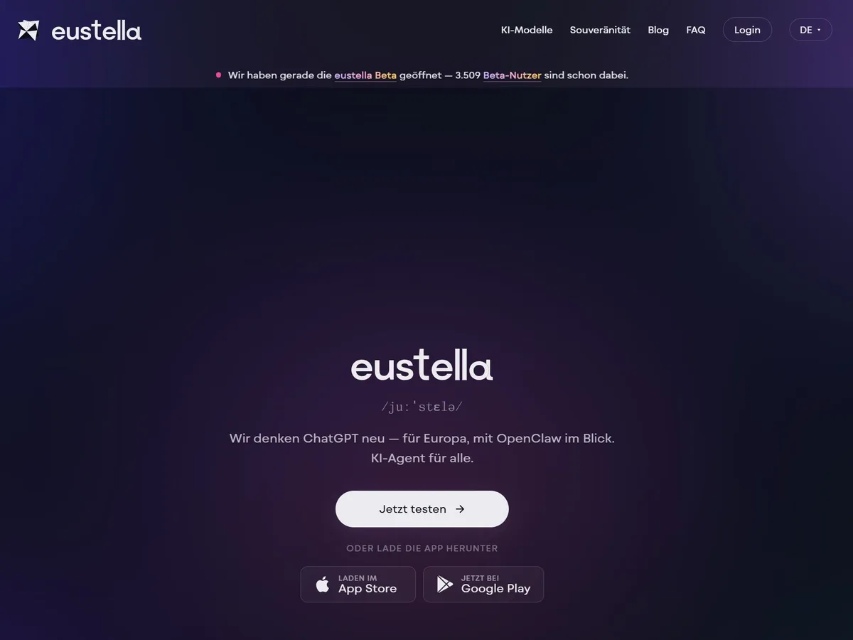 Eustella: la alternativa europea a ChatGPT que protege tu privacidad