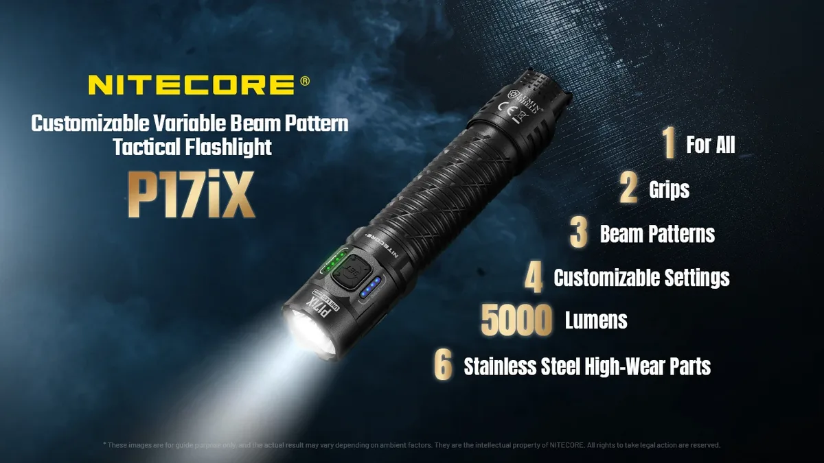 Nitecore P17iX: Lanzamiento de la nueva linterna EDC compacta