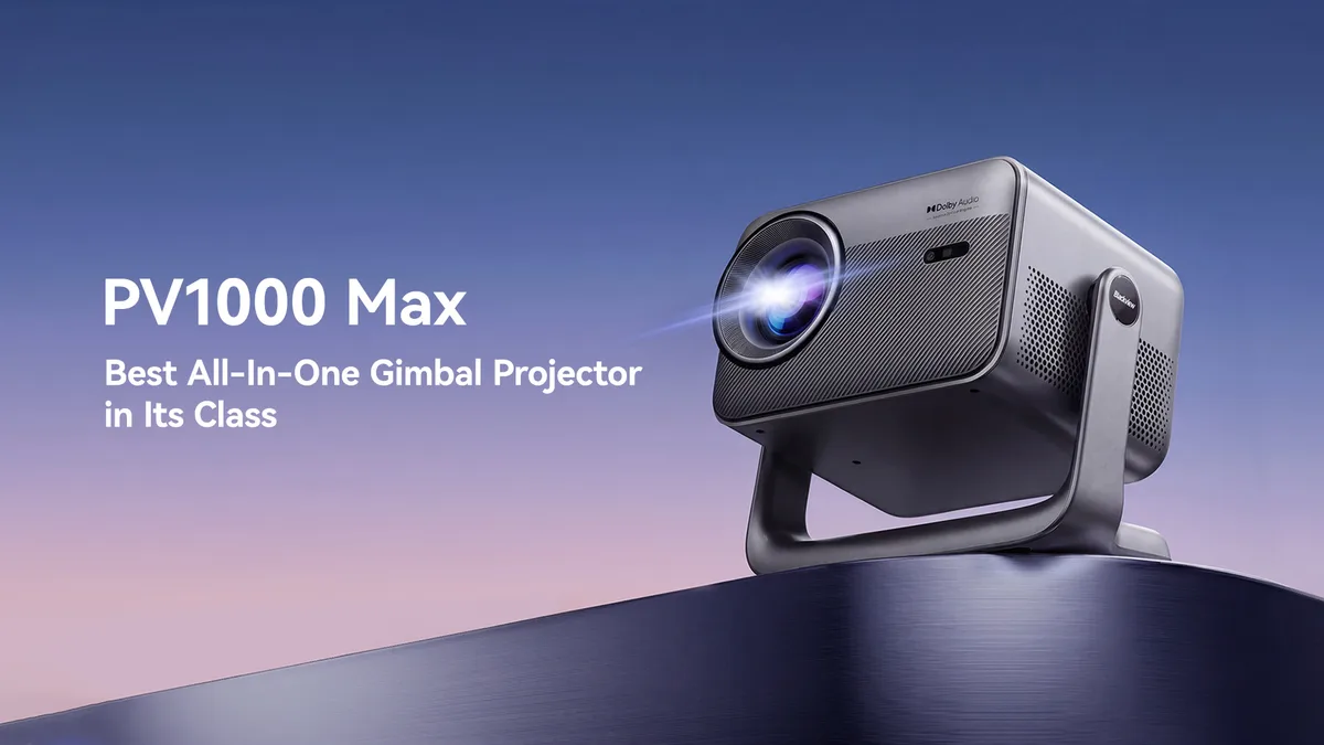 Blackview presenta su proyector inteligente PV1000 Max con VIDAA OS