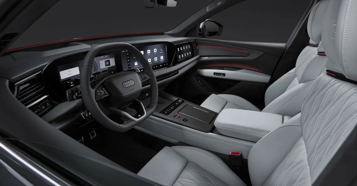 Audi Q9: un primer vistazo al interior de su nuevo SUV de lujo
