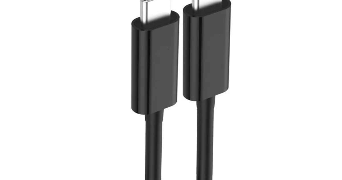 Ewent Cable USB-C A USB-C. Carga y Datos 1,8M