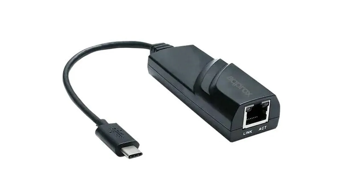 Approx! Adaptador APPC43V2 USB Type-C GbEthernet