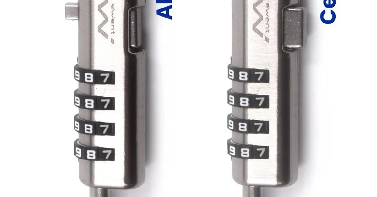 EWENT Cable Seguridad Nano combinacion (2)