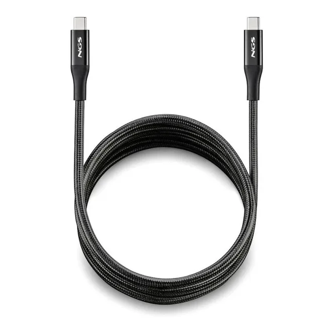 NGS Cable carga rapida USB C a USB C de 2 m