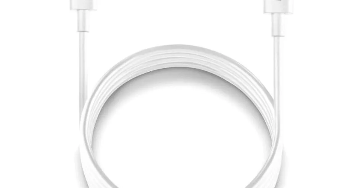 NGS CABLE CARGA RAPIDA USB-C A USB-C 1M BLANCO