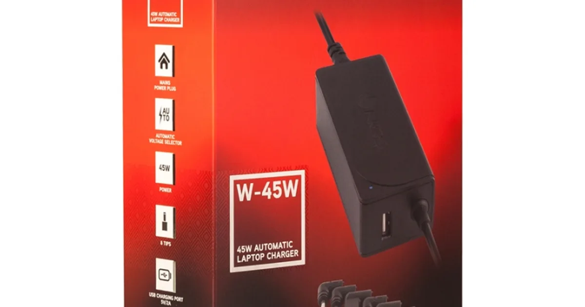 NGS  CARGADOR PARA PORTATIL 45W (2)