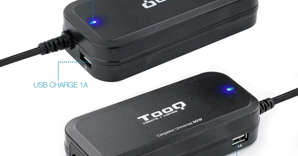 Tooq Cargador universal portátil automático 90w (3)