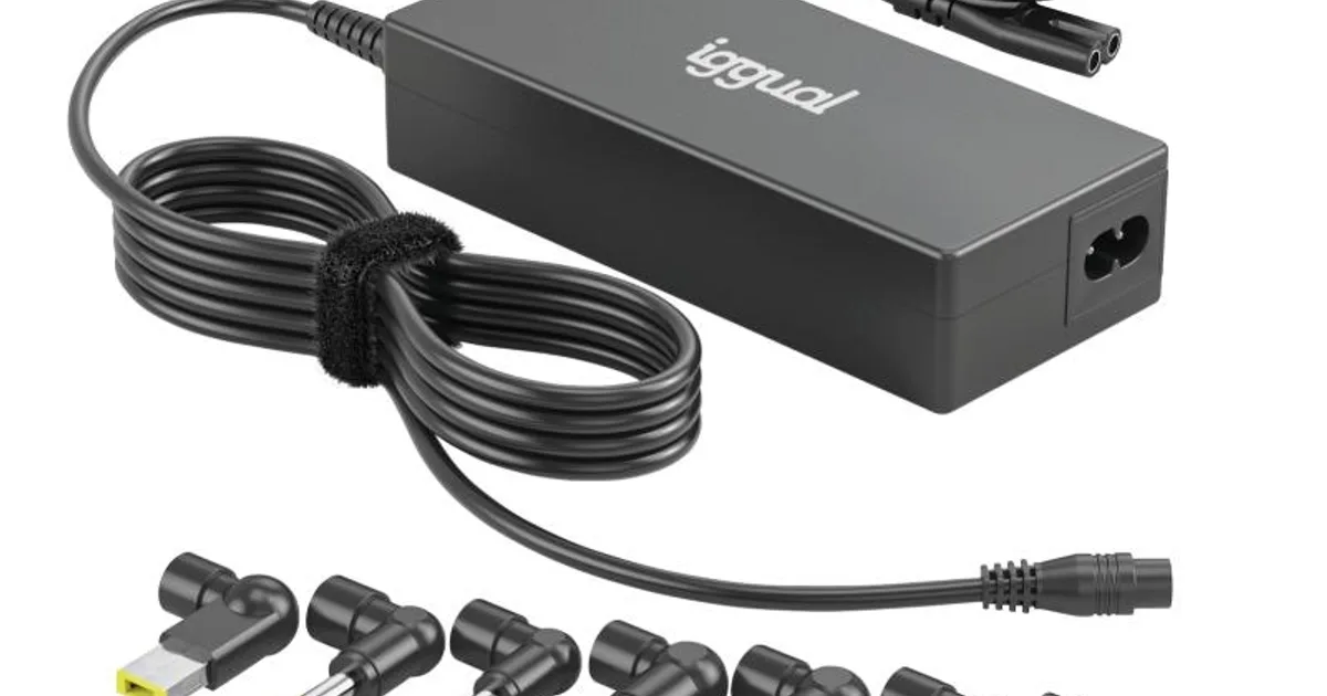 iggual Cargador Universal Automático CUA-11T-90W