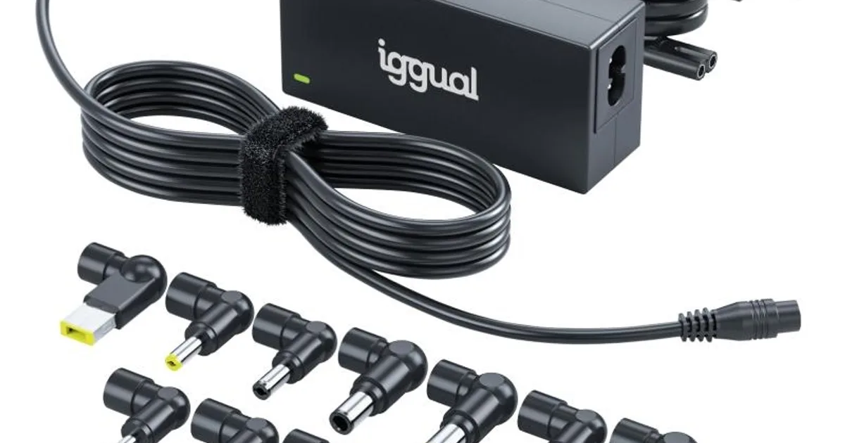 iggual Cargador Universal Automático CUA-11T-65W