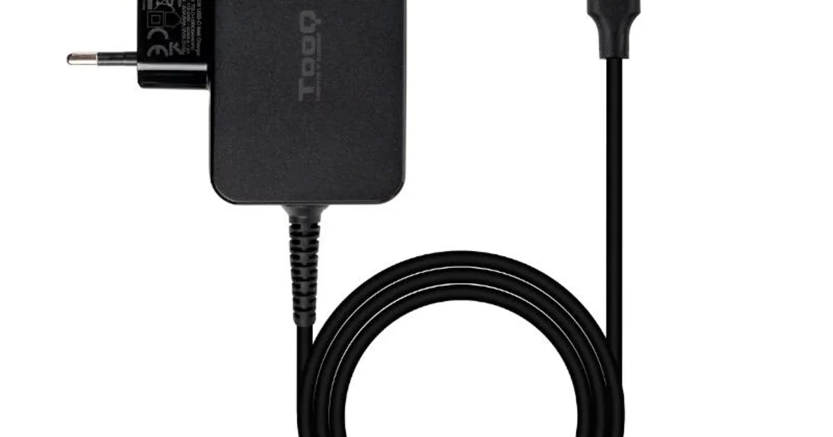 Tooq Cargador portatil GAN USB-C PD 65W Negro (3)