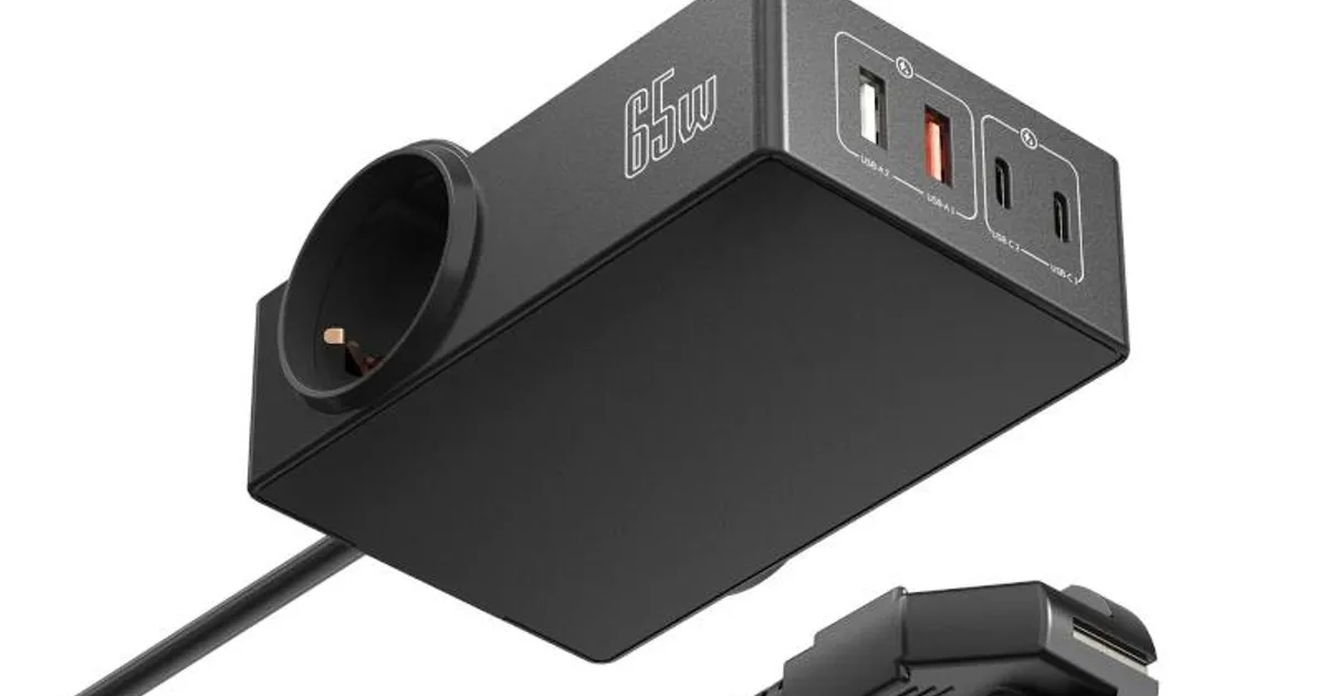 EWENT Estacion carga ew3992 Gan 65w (2)