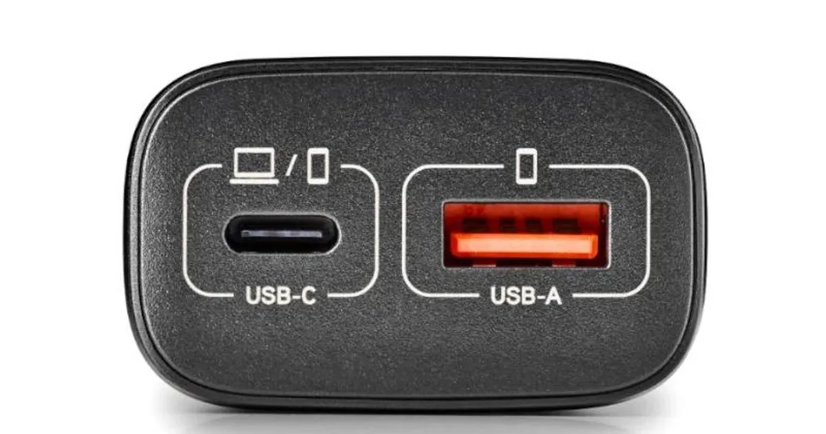NGS CARGADOR GAN ULTRARAPIDO 45W USB-C+ USB-A (3)