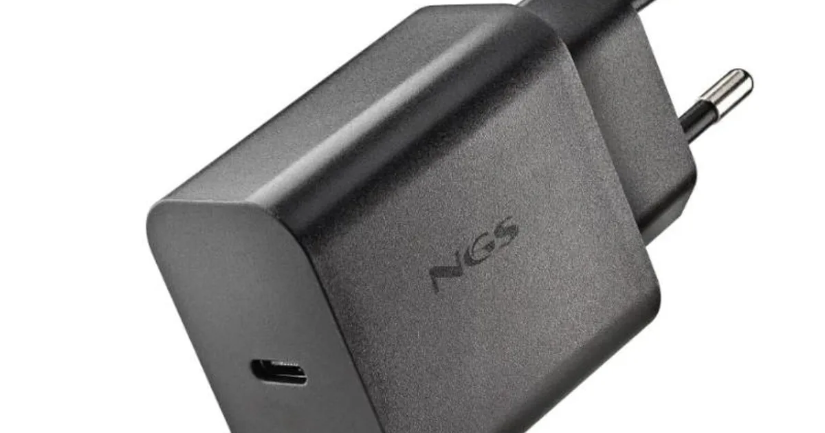 NGS CARGADOR GAN ULTRARAPIDO 30W USB-C+ USB-A