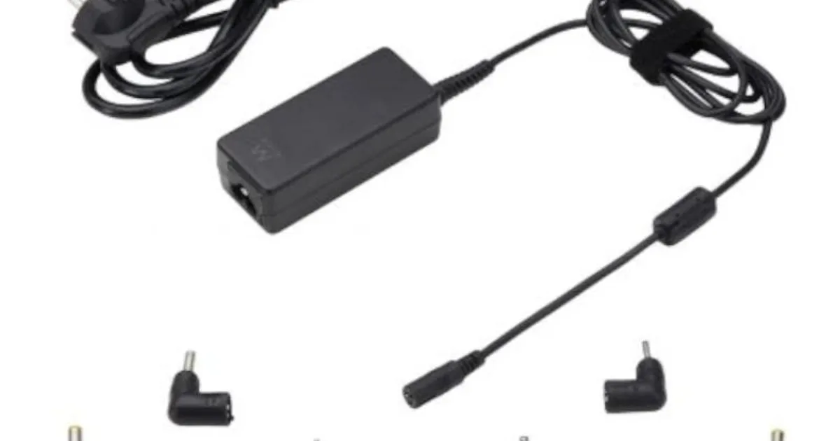EWENT Cargador Autom Univer. Notebook 45W 8 Puntas