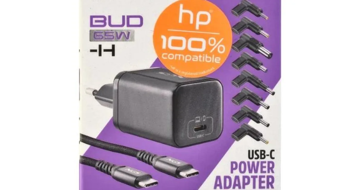 NGS PACK CARGA USBC 65W+CABL 1,5M+5 CLAVIJ HP (2)