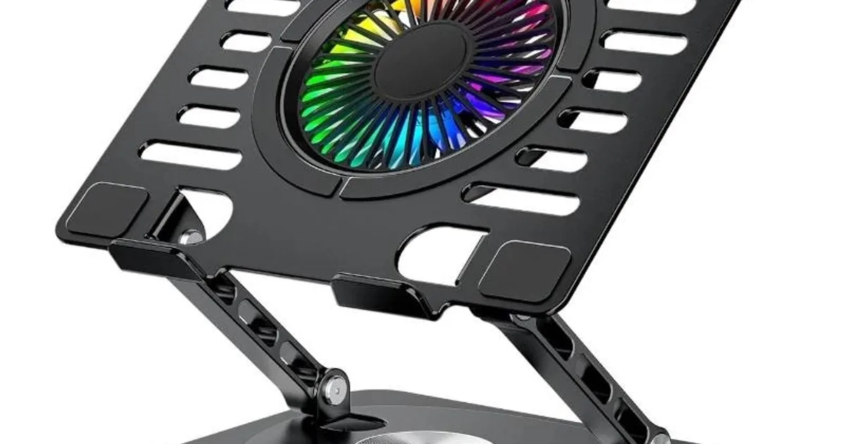 COOLBOX Base Refrigerac. Portátil Alum 17.3" Negra