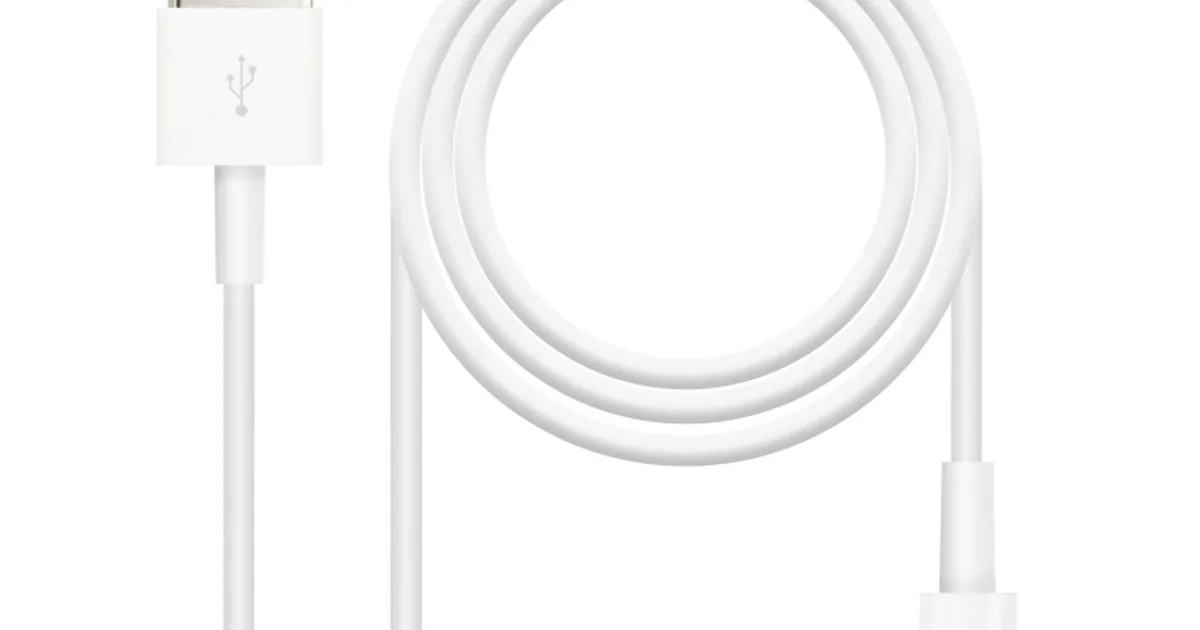 Nanocable Cable de datos/carga LIGHTNING/USB 2 M