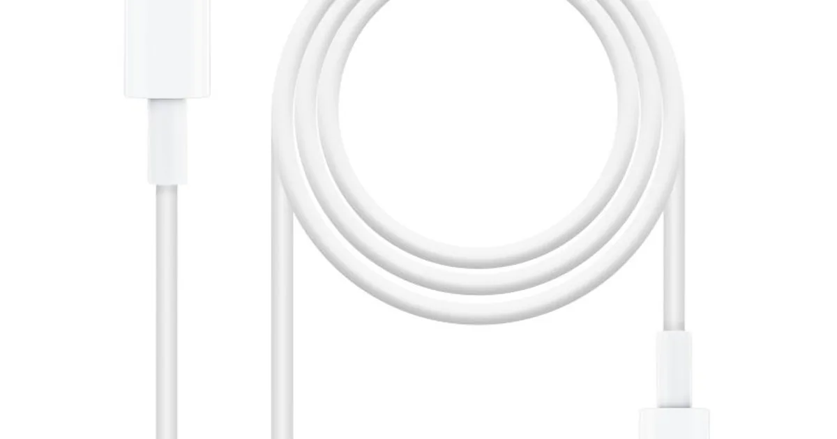 Nanocable Cable Lightning a USB-C 1 metro