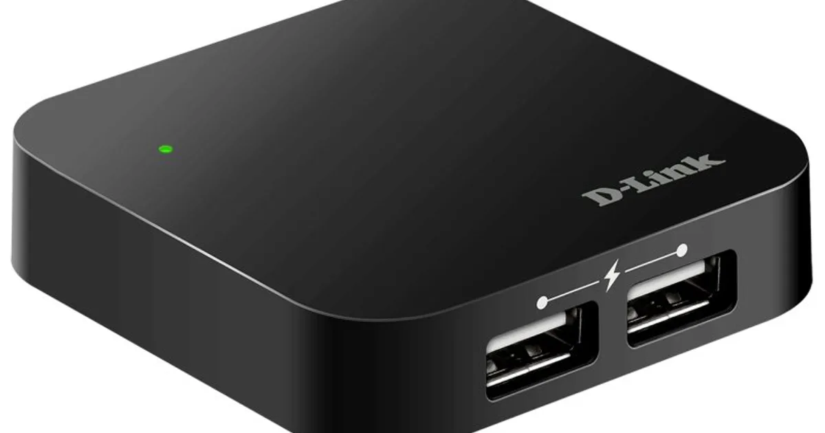 D-Link DUB-H4 Hub 4 Puertos USB 2.0 (2)
