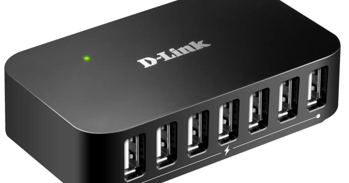 D-Link DUB-H7 Hub 7-Port USB 2.0 (2)