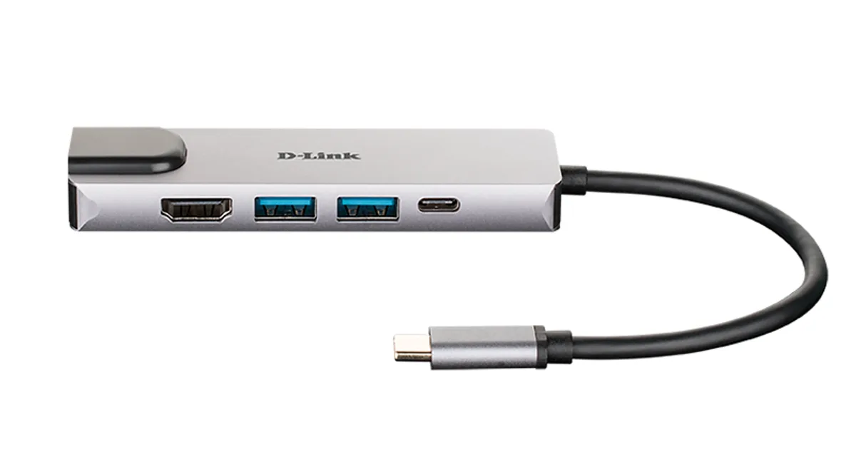 D-Link DUB-M520 Hub USB-C HDMI/2USB 3.0/USB-C/Ethe (2)