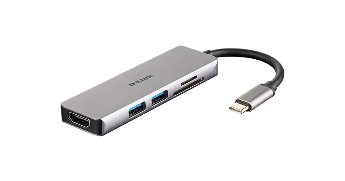 D-Link DUB-M530 Hub HDMI/2USB 3.0/USB-C/SD/MicroSD
