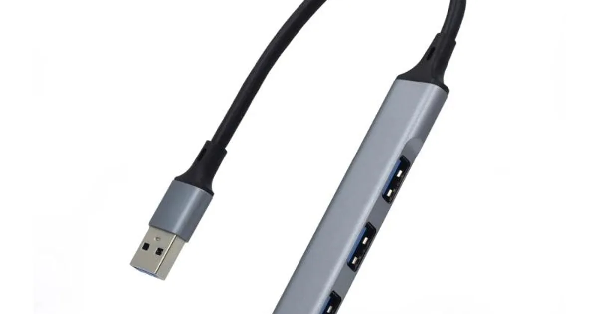 EWENT Hub Slim Usb 4 puertos
