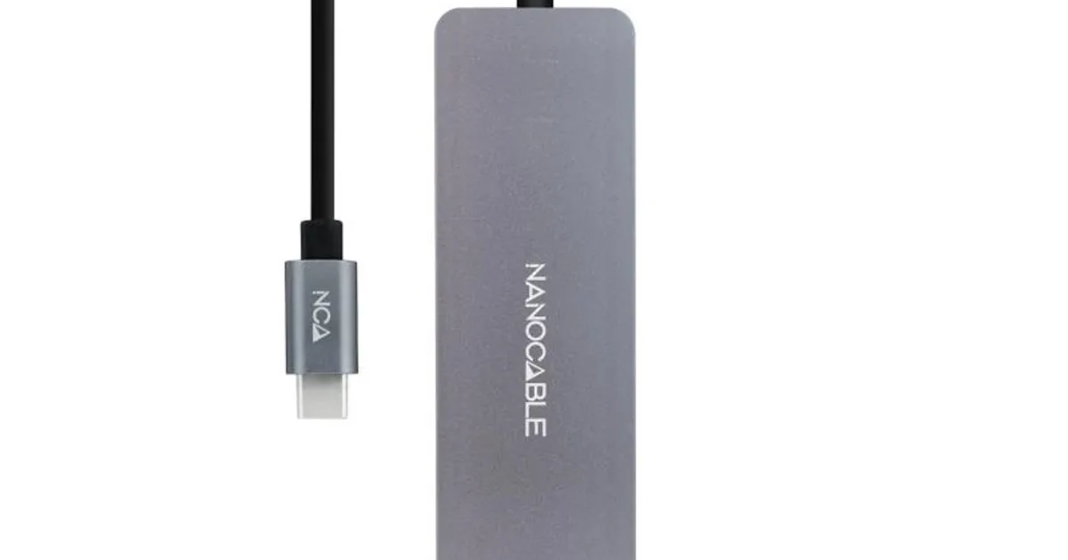 Nanocable HUB USB-C a 3xUSB 3.0/H+1xUSB-C/H (2)