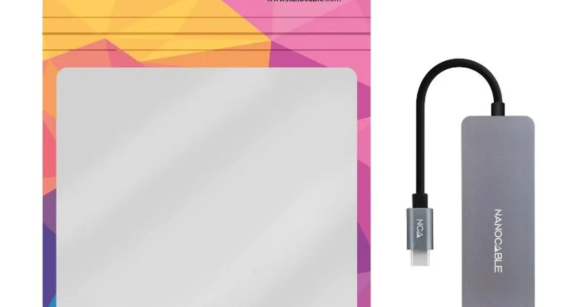Nanocable HUB USB-C a 3xUSB 3.0/H+1xUSB-C/H (3)