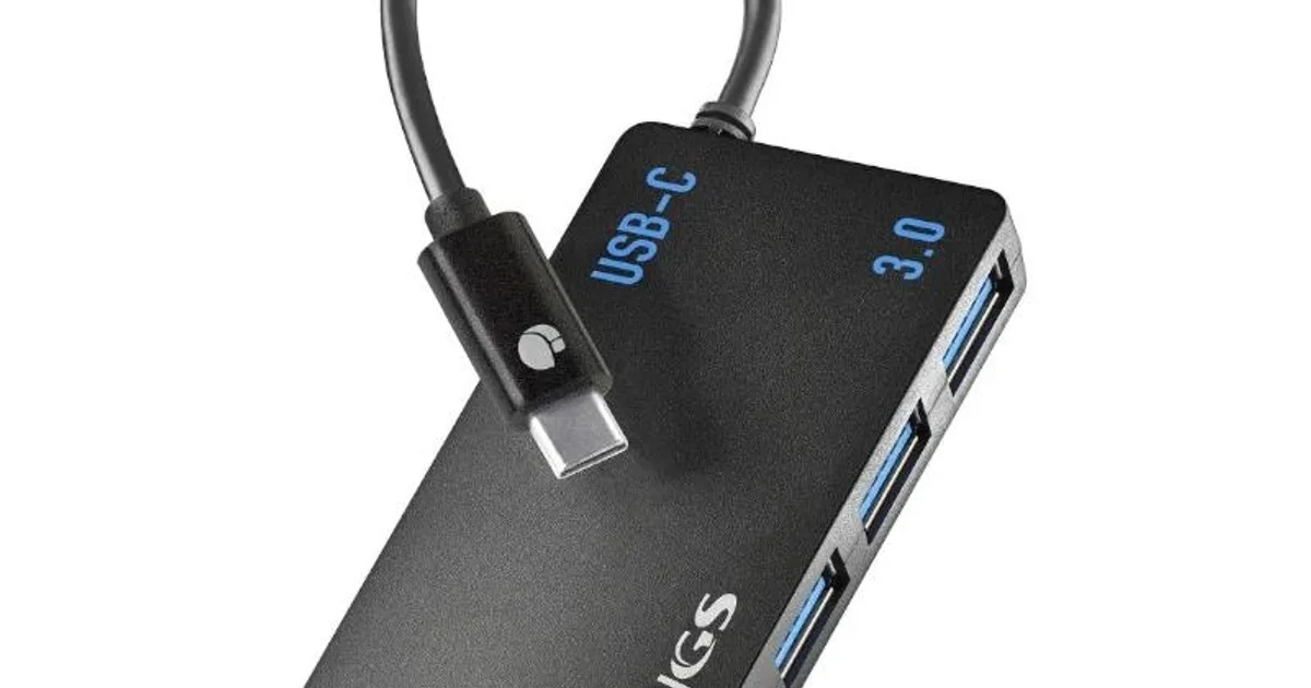 NGS Wonder 4 Hub 4 puertos usb-c