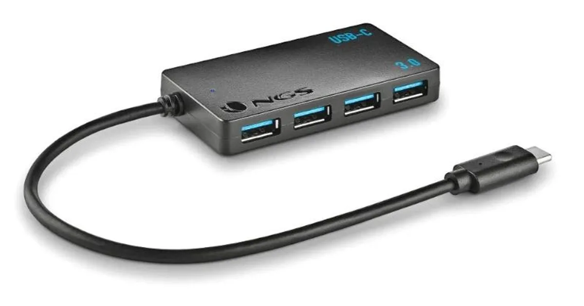 NGS Wonder 4 Hub 4 puertos usb-c (2)