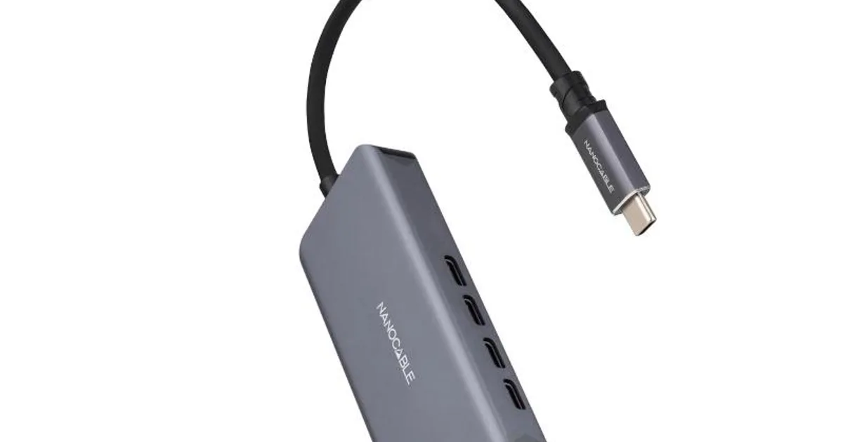 Nanocable HUB USB-C/M a 3xUSB-C/H ALUMINIO 10 cm (3)