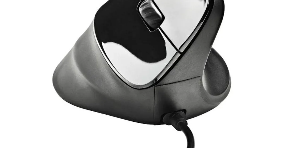 NGS RATON VERTICAL ERGONOMICO Y SILENCIOSO LASER