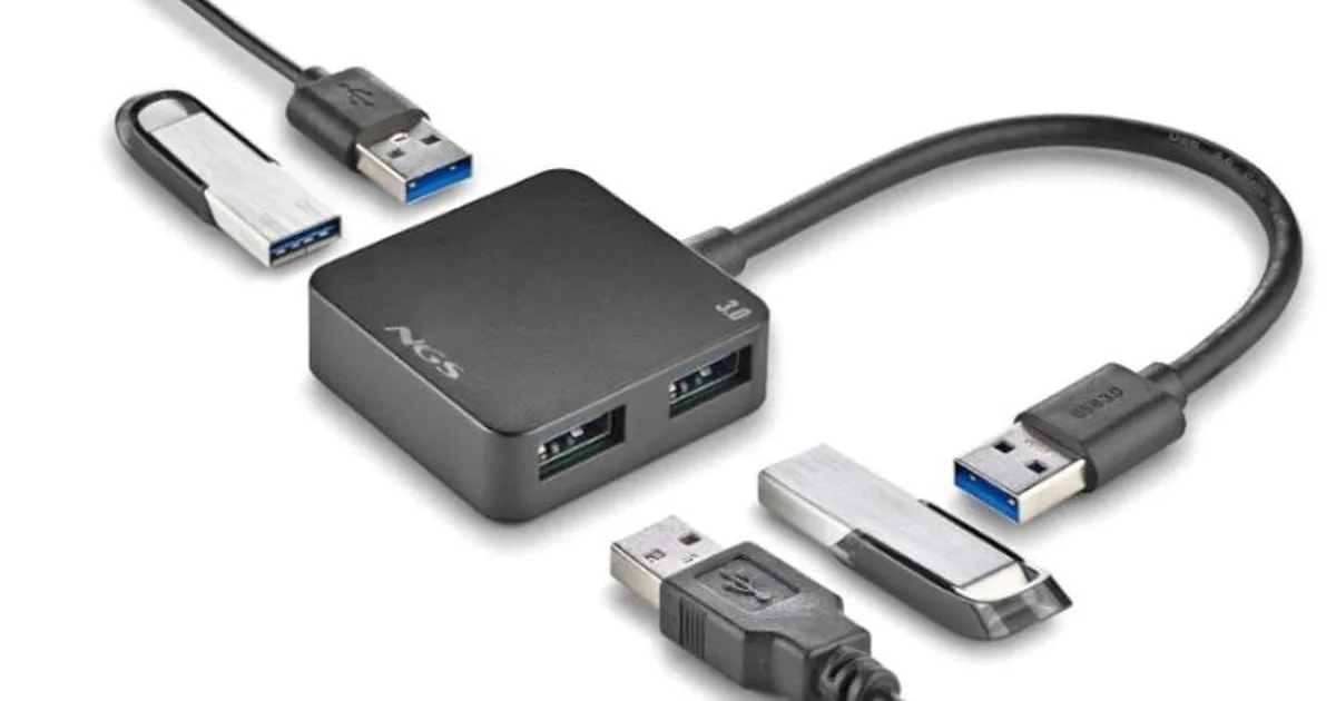NGS Hub 4 PUERTOS USB 3.0 USB 2.0 USB 1.1 (3)