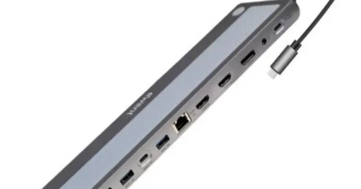EWENT EW1150 Dock Multipuerto 12 En 1