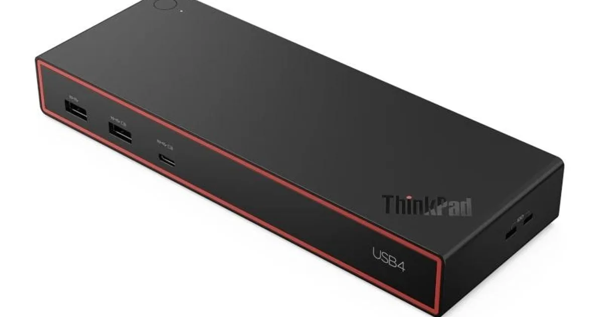 Lenovo Dock ThinkPad USB4 5000 100W EU