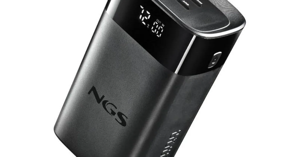 NGS BATERIA EXTERNA PORTATIL CARGA RAPIDA 65W (2)