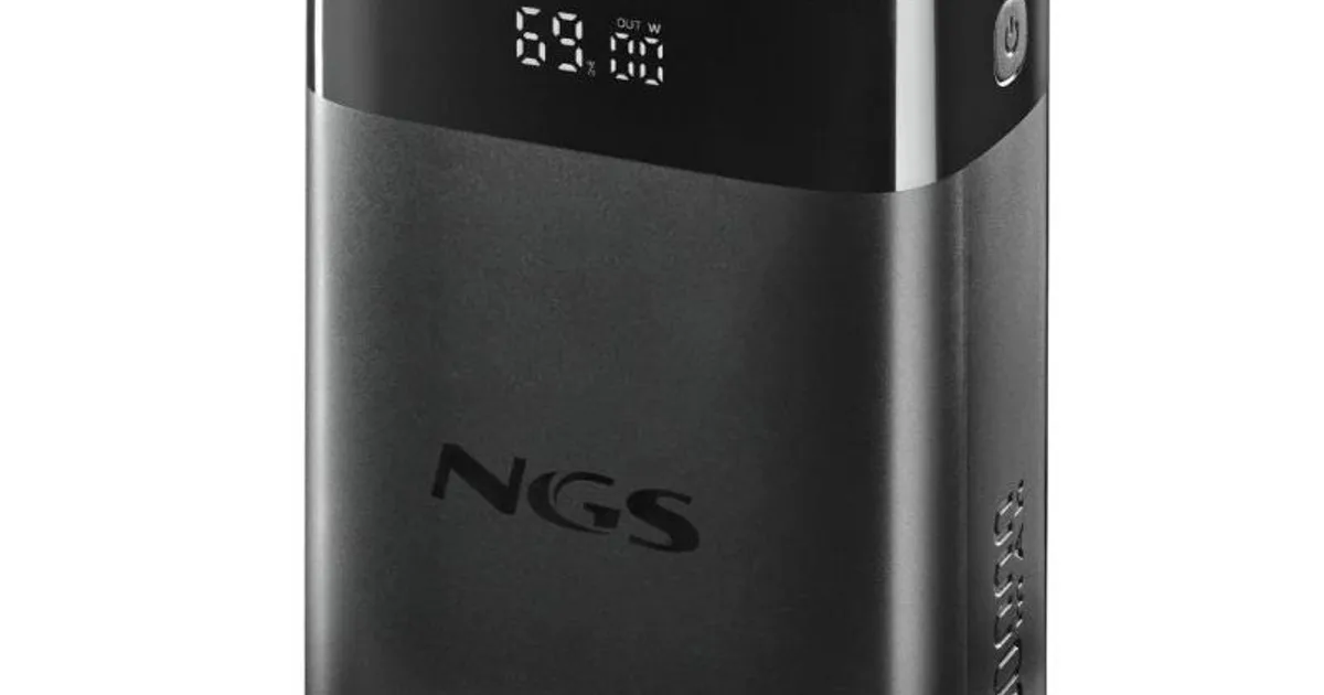 NGS BATERIA EXTERNA PORTATIL CARGA RAPIDA 140W