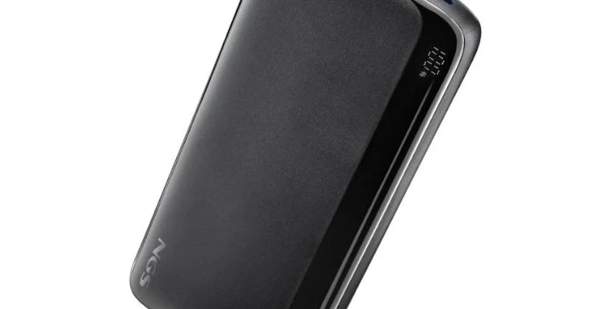 NGS BATERIA EXT PORTATIL 22.5W CARG RAPID 10000MaH