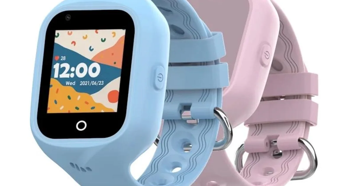 Celly Smartwatch Kids 4G 2 Correas Azul y Rosa