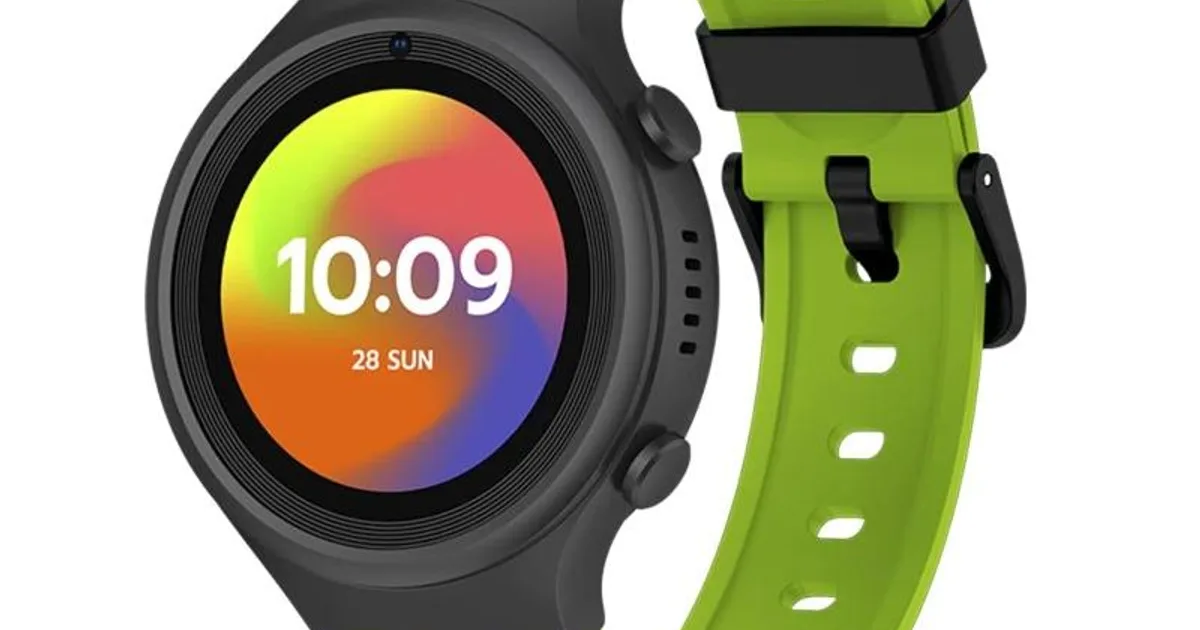 SPC SmartWatch SMARTEE 4G JUNIOR 1.2" verde+ Negra (2)