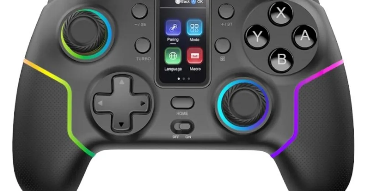 MARS GAMING GAMEPAD MGPV3 2.4GPRO RGB BLACK
