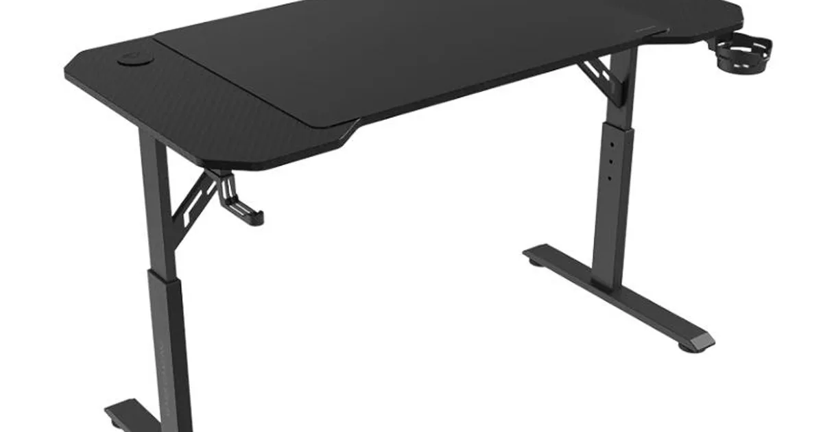 MARS GAMING ESCRITORIO ERGO 120X60CM 3 POS. ALFOM.