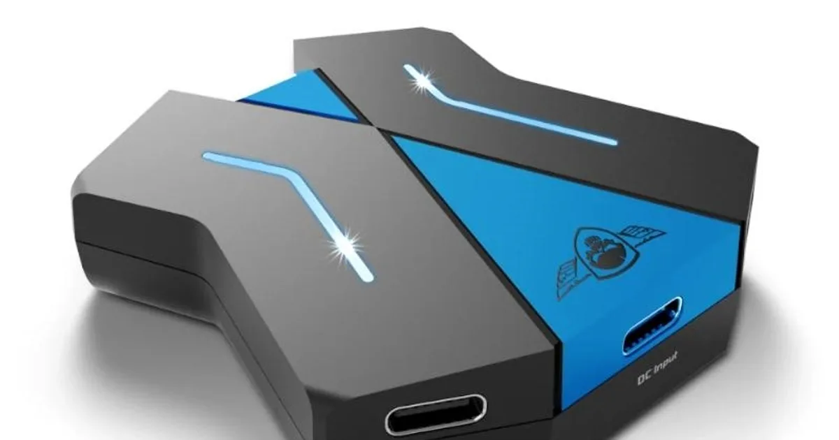 Spirit of Gamer Hub Crossgame negro y azul