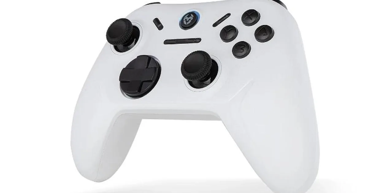 KROM Gamepad KADOER Wireless Mult Plat. 5.0 Blanco