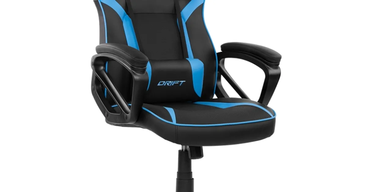 Drift Silla Gaming DR50 Negro/ Azul (2)