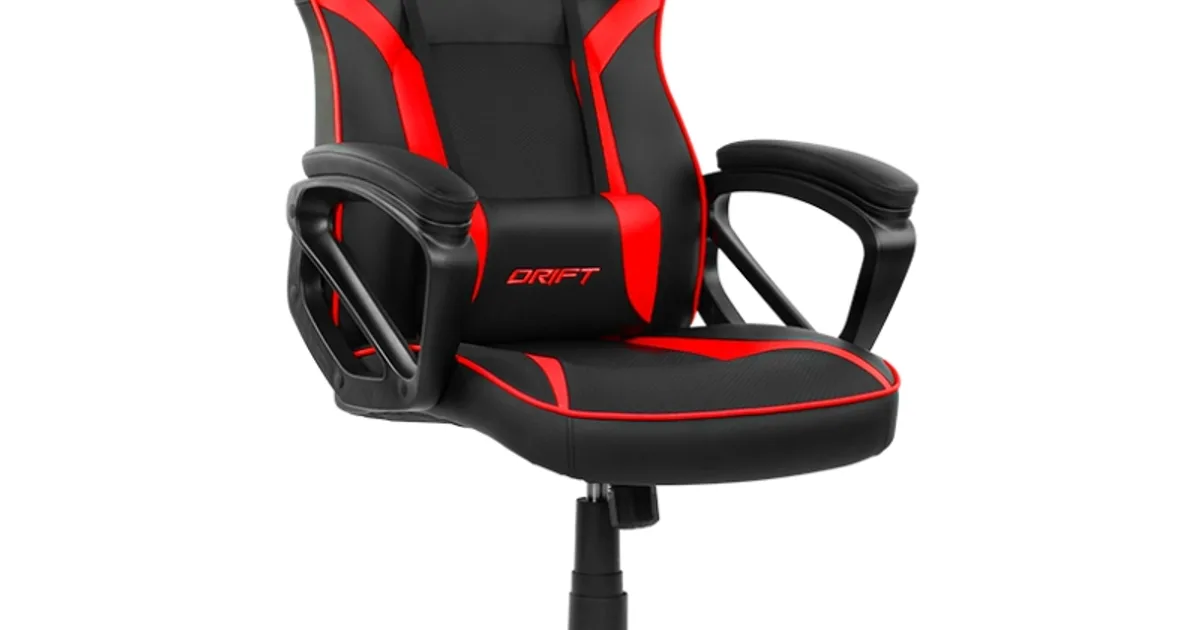 Drift Silla Gaming DR50 Negro/ Rojo (2)