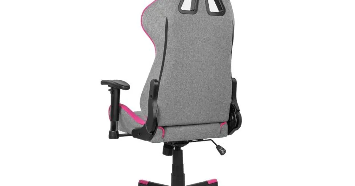 DRIFT Silla Gaming DR90 PRO Gris/Rosa (2)