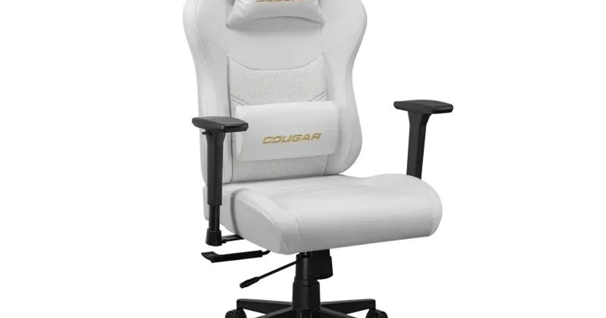 Cougar Silla Gaming Pryme White (2)
