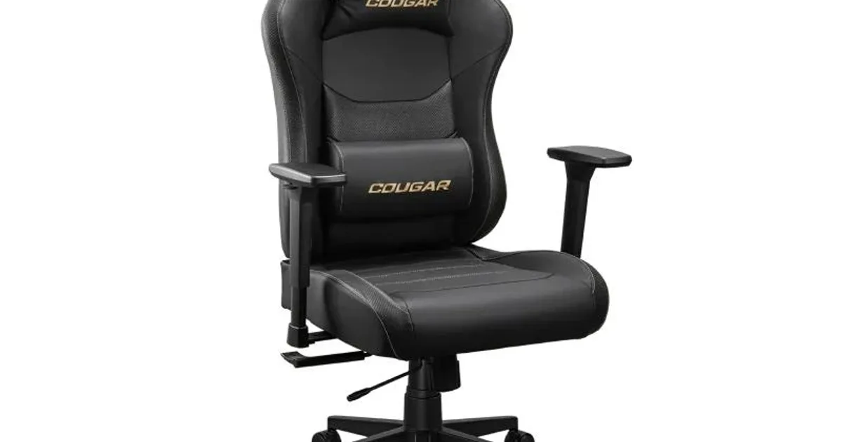 Cougar Silla Gaming Pryme Gold (2)